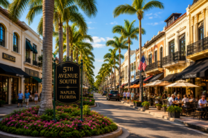 Downtown Naples Florida Fifth Avenue South lifestyle