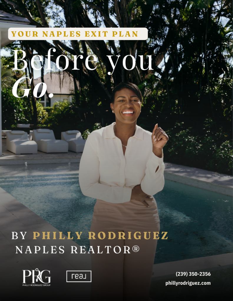 Philly Rodriguez Naples Realtor providing The Naples Exit Plan guide